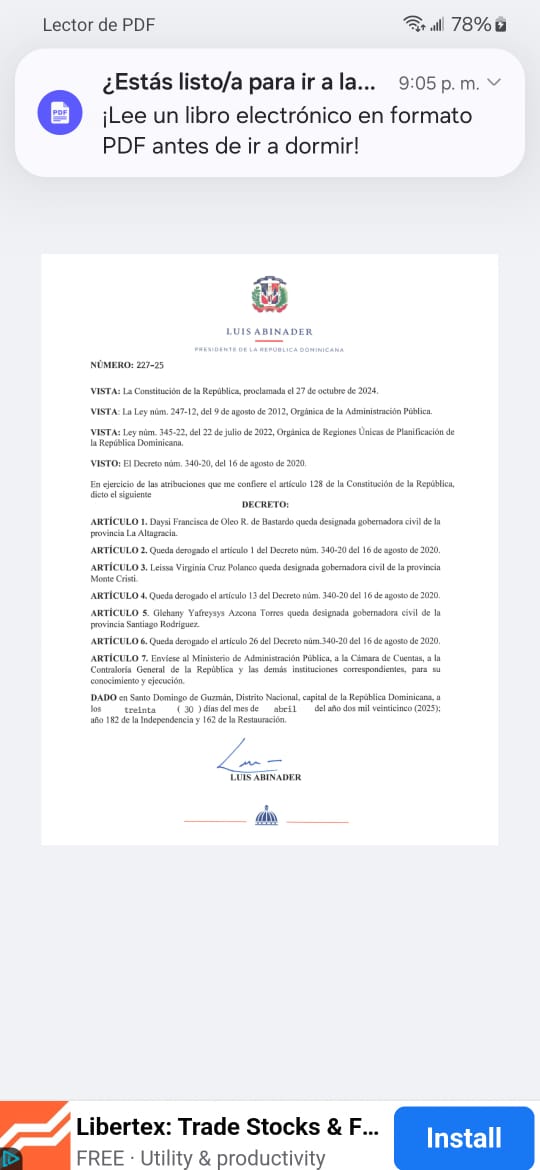 Presidente Abinader designa nuevas gobernadoras en provincias La Altagracia, Montecristi y Santiago Rodríguez